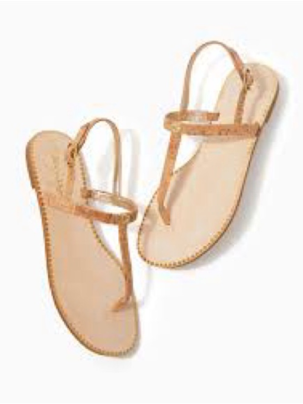 Lilly Pulitzer Rita sandals in cork